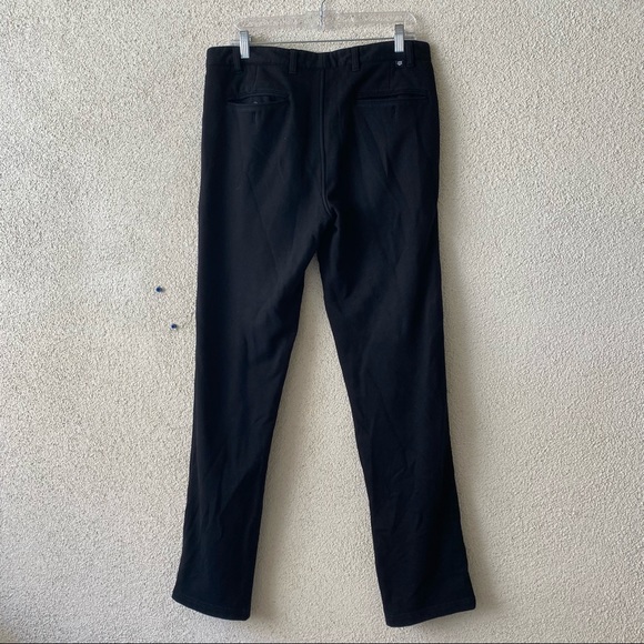 Betabrand Pants Betabrand Mens Pants Black Straight Leg Chino
